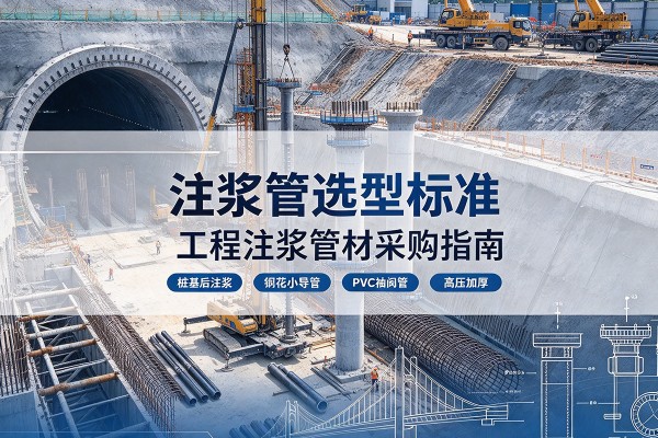 工布江达注浆管选型标准