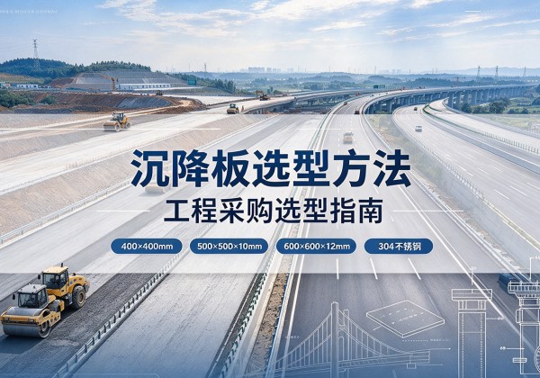 工布江达沉降板选择方法